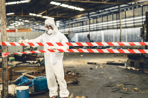 Professional Biohazard technician working in Cutchogue, NY